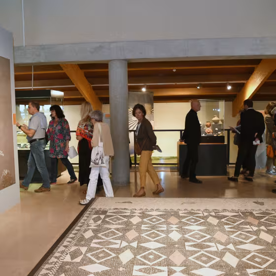 Salle avec mosaïque